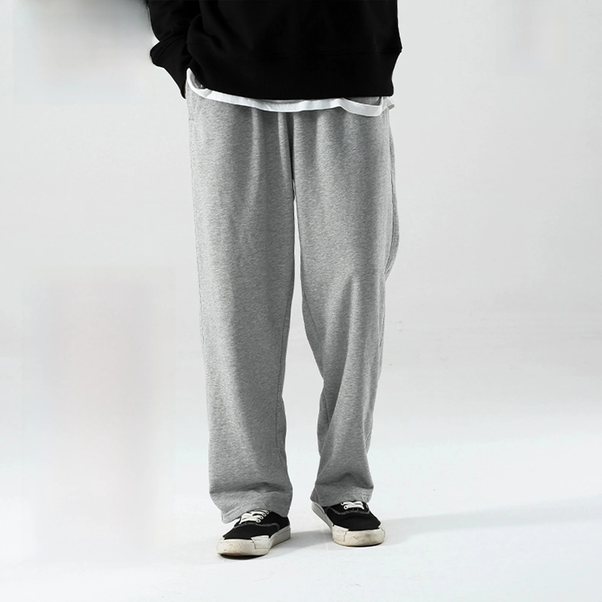 

Мужские повседневные брюки свободного прямого кроя SPIRIT для весны и осени, американский стиль, удобные длинные штаны