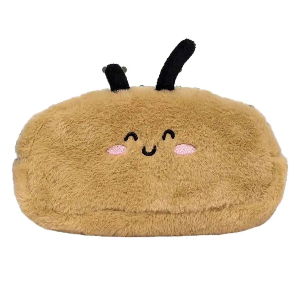 Bee Pencil Case Dirt Resistant Organizer Pen Bag Simple Multi-functional Student Stationery Storage Bag Student Learning