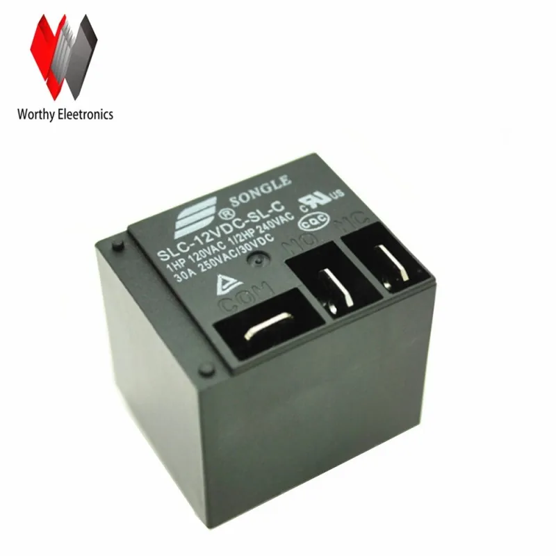 Free shiping   wholesale   100pcs/lot   relay   SLC-12VDC-SL-C