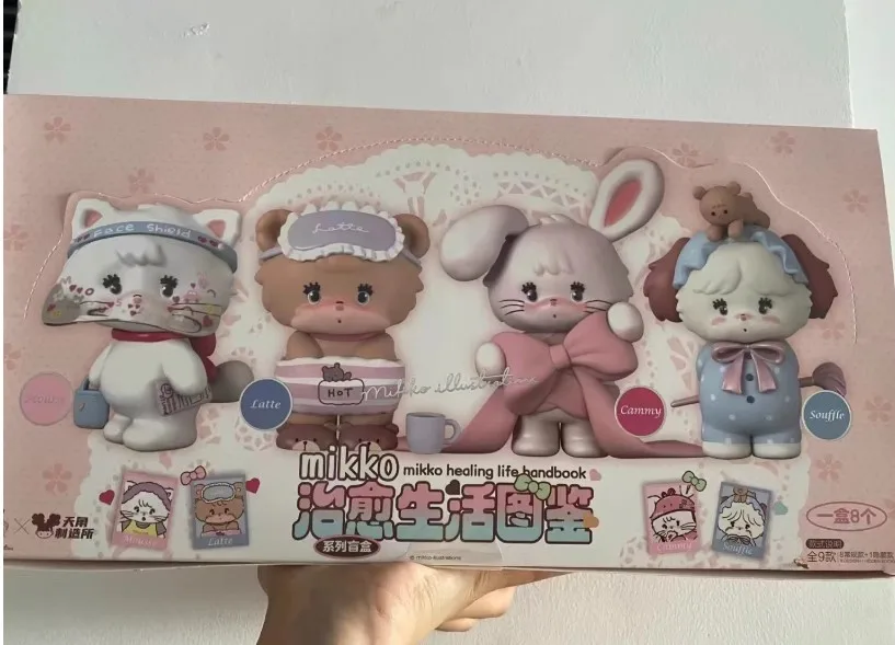 

Оригинальная коллекционная фигурка Kawaii Mikko Heals Life Picture Book в слепой коробке, трендовая игрушка-украшение, модель для коллекции, детская игрушка, подарок на день рождения