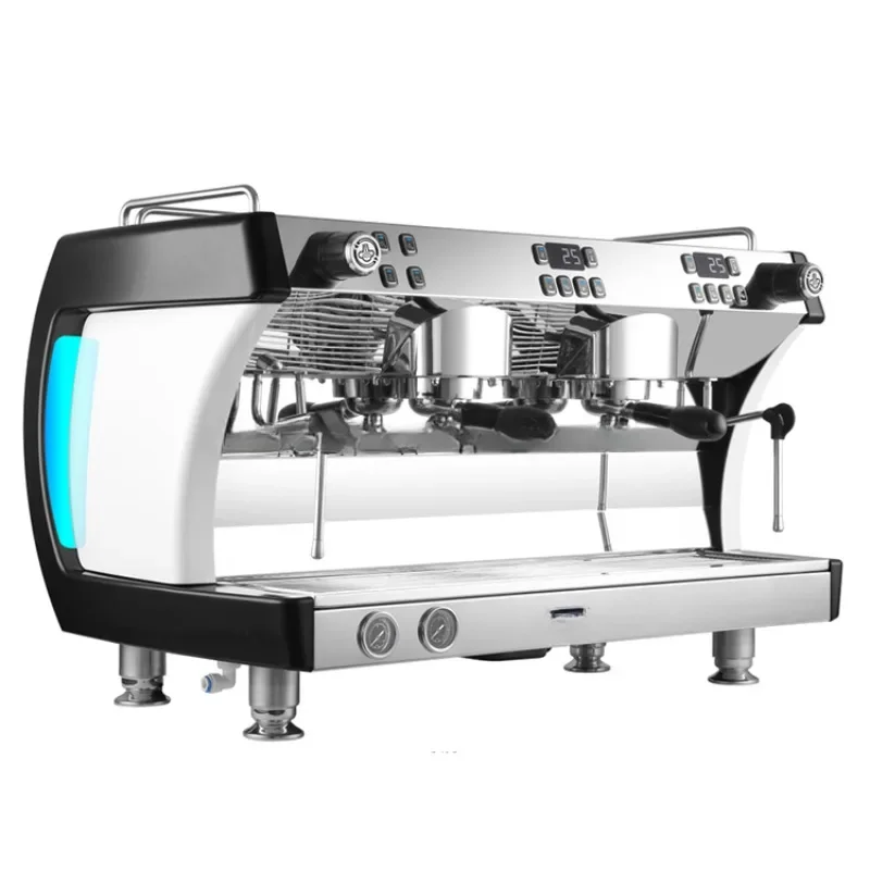 Fully automatic double head espresso coffee professional machine coffee espresso machine espresso coffee machine with milk tank