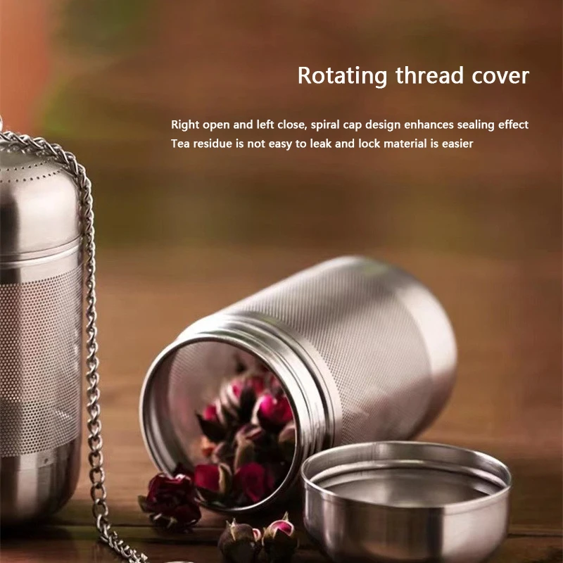 Tea Maker Durable Ultra Fine Hole Design Sturdy Health Smooth Fashionable Kitchen Accessories Loose Leaf Tea Tea Filter Gifts