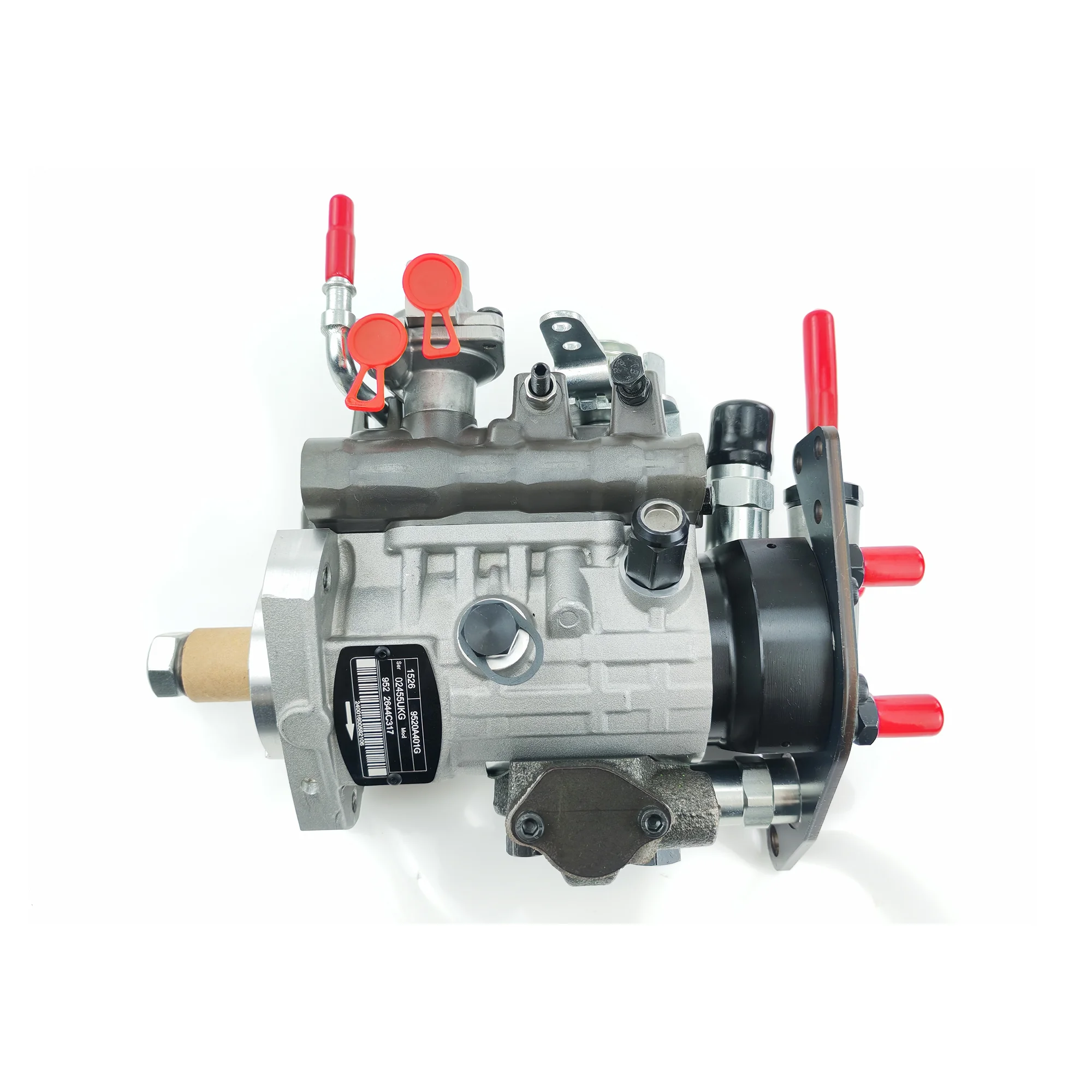 9520A401G 2644C317 DP310 Diesel Fuel Injection Pump 12V Solenoid Double Pipe Replacement for Perkins 1104D-44TA Engine