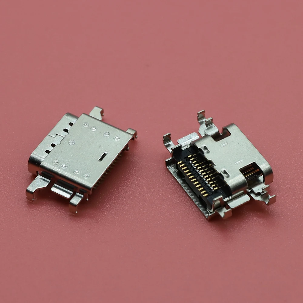 

10-100 шт. USB Type-C для ноутбука Dell, гнездовая розетка, двухрядный 24-контактный 24-контактный разъем для зарядки, порт для ноутбука, интерфейс хвостовой вилки