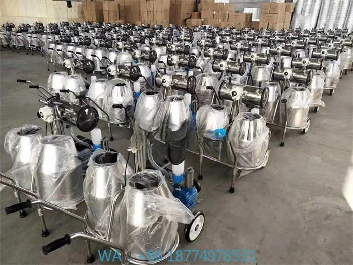 

Equipment Cow Milking Machine Dairy Farm Equipment25L Double Bucket Milk Squeezing
