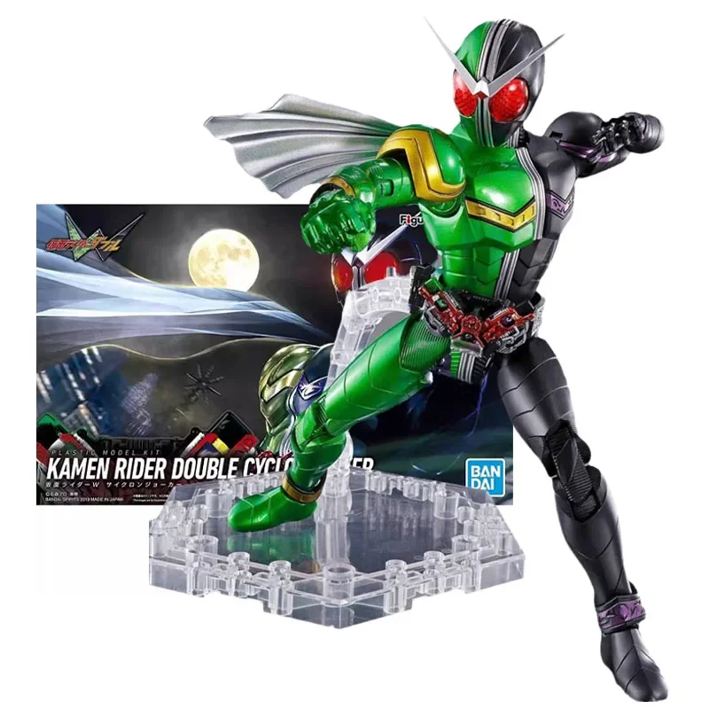 

Bandai натуральная фигурка Kamen Rider, модель комплекта, стандартная фигурка Kamen Rider, двойной циклон Джокер, коллекция, экшн-фигурка, модель