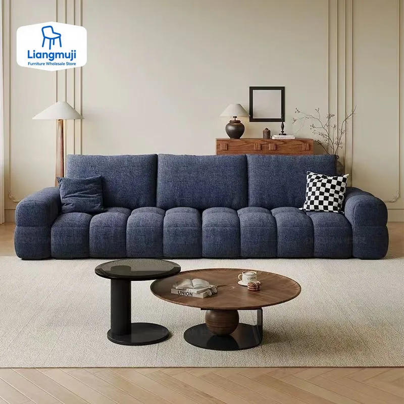 Plush Minimalist Living Room Sofas Classic Family Designer Reclining Sofa Relaxing Foot Stool Woonkamer Banken Home Decoration