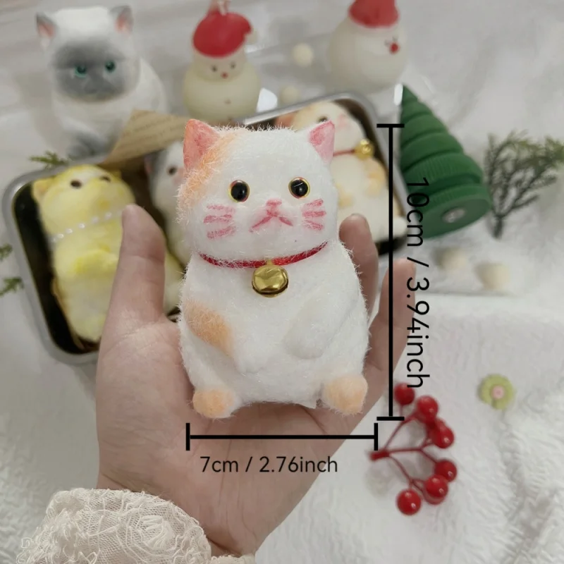 Juguetes realistas para apretar gatos, suaves con efecto de rebote lento, son regalos ideales adecuados para adultos y perfectos para ocasiones como