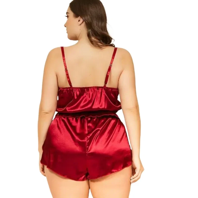 Сексуальный комплект нижнего белья с вырезом на бретельках сзади, одежда из двух предметов, одежда для сна, товары для взрослых, костюм, пижамы для женщин, корсет Mujer