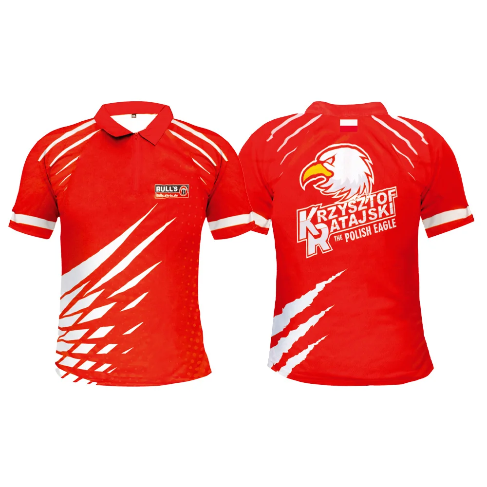Bull’s Krysztof Ratajski Dart Shirt Match jersey Sports Dry Quickly Men's T-Shirt Children's Clothing Tee Top Y2k Woman