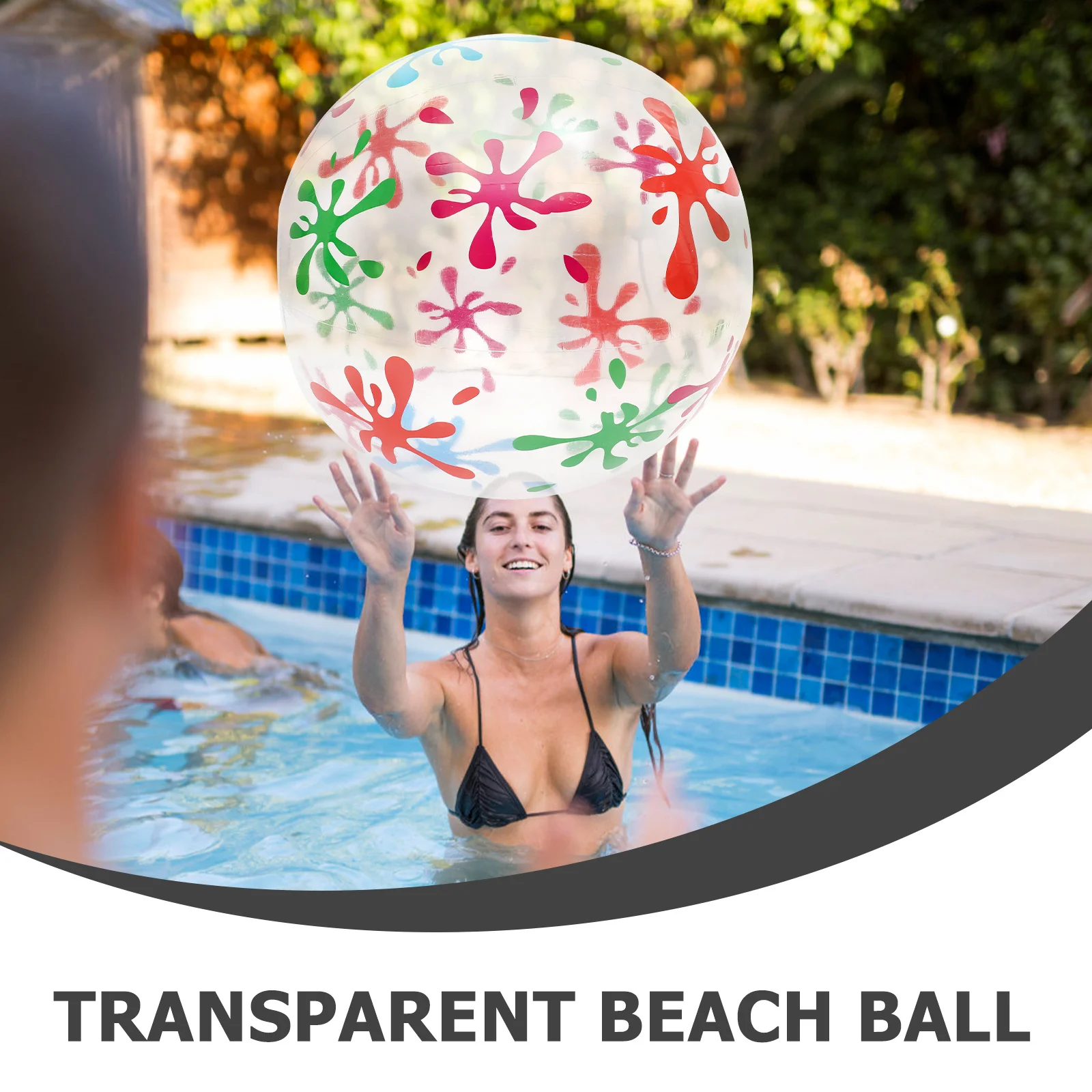 

1pc 80Cm Inflatable Stretch Stretchy Play Outdoor Swimming Kids Pool Water Park Game Inflatable Stretch