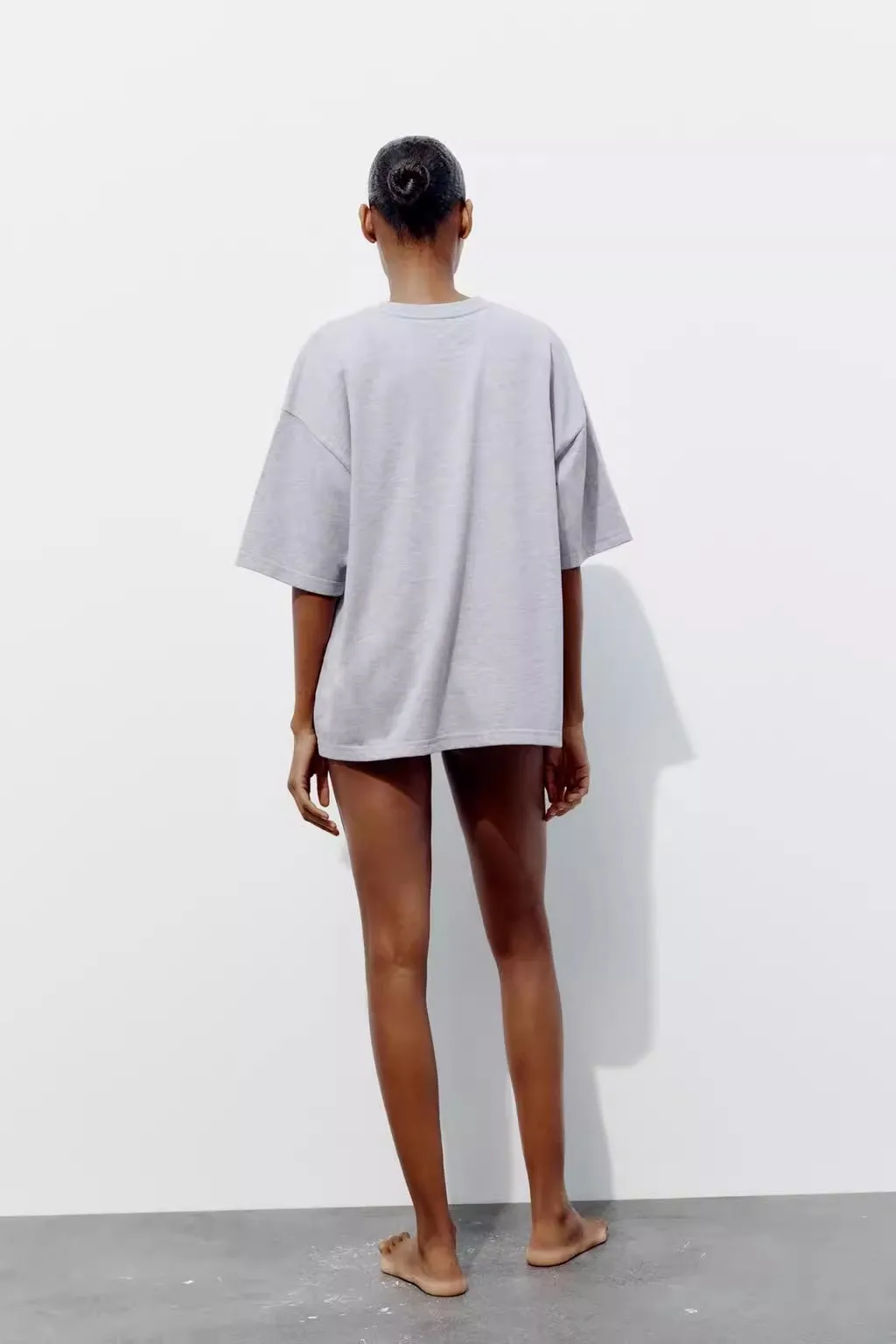 Neuankömmling Herbst 2024, Damen-T-Shirt mit HONOLULU-Aufdruck, rund, Ne ort Sve, lässig, SLE, Sommersaison, normale Länge