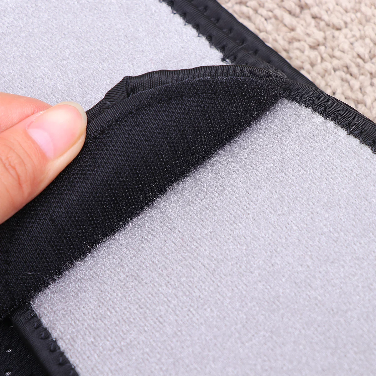 

Children Sports Waist Support Belt Grey Breathable Elastic Lumbar Brace Strap for Back Pain Waist Support Belt