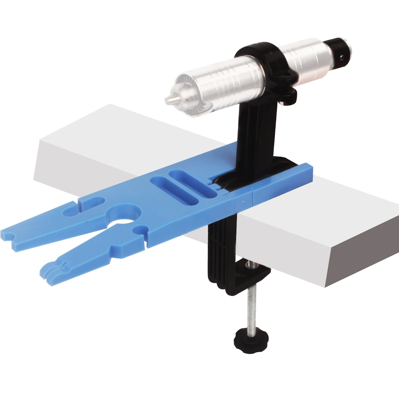 Bench Pin Clamp V-Slot C-Clamp Mount On Table Workbench Jewelers Tool Fixtures for the Table Saw