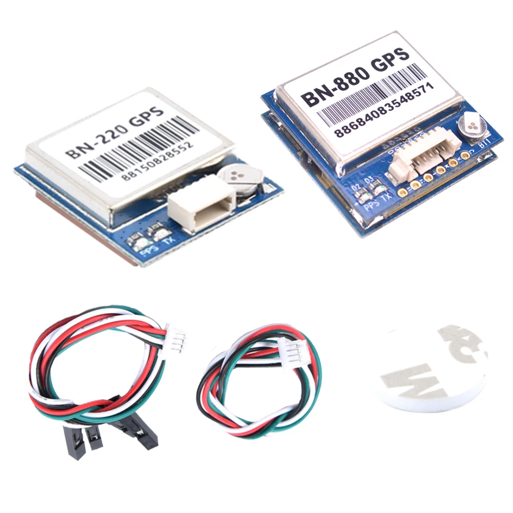 BN220  BN-880 TTL level GNSS GPS  Module For GLONASS Dual GPS Module Antenna Built in FLASH BN-220 BN880