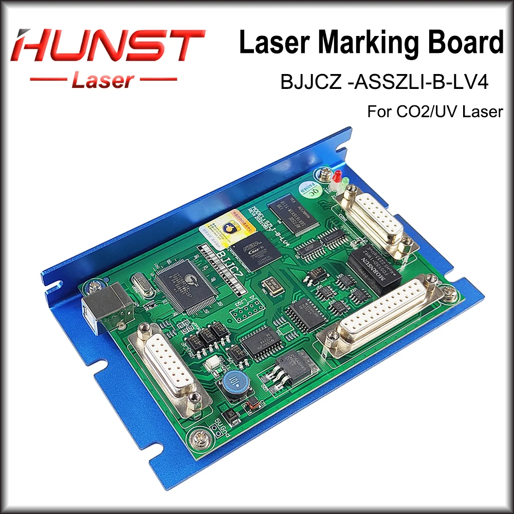 HUNST Co2 UV Laser Marking Controller JCZ LMC-DIGIT-LV4 Marking Board BJJCZ EzCad for 10.6um Co2 Marking Laser Tube