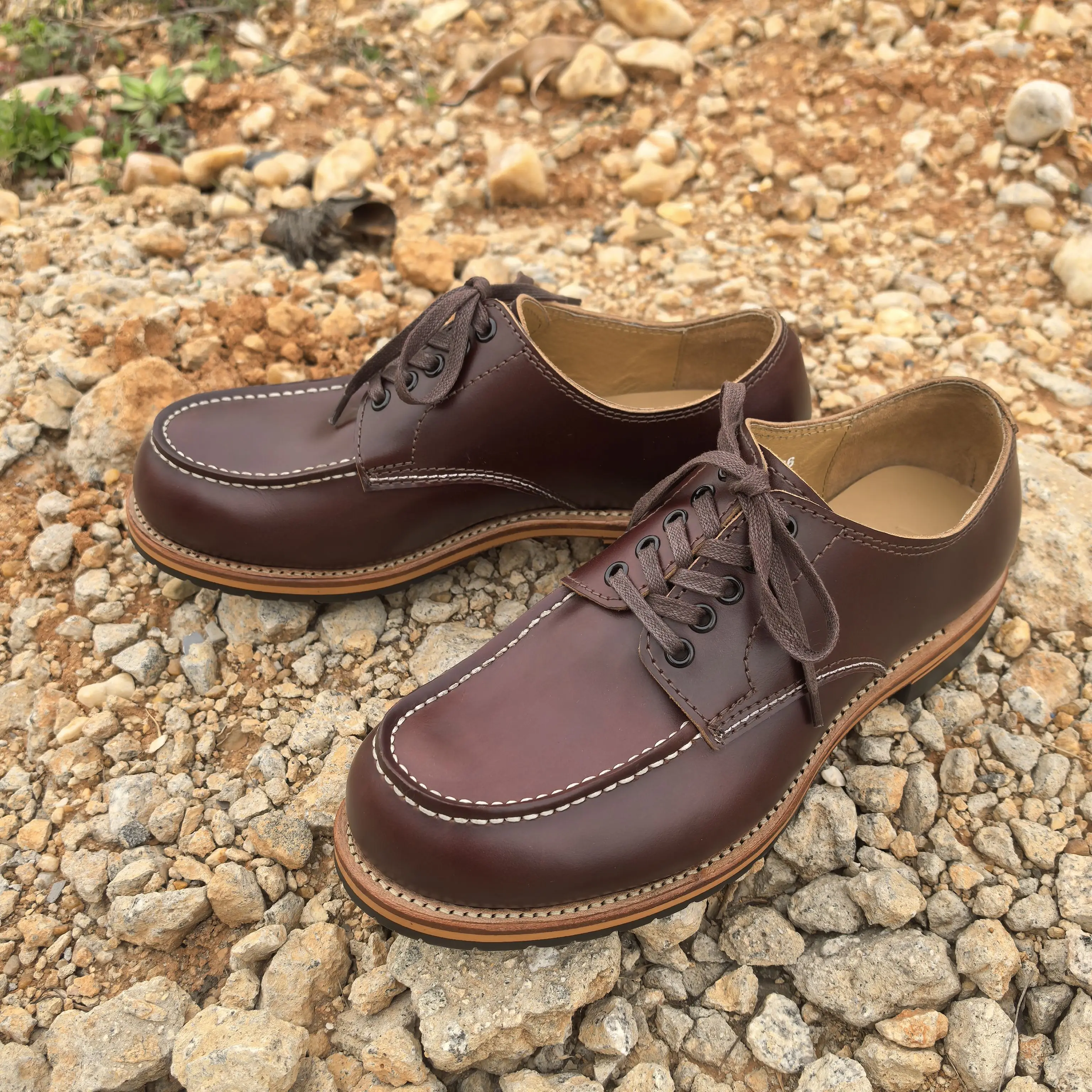 

Мужские кожаные туфли ручной работы Goodyear с вышивкой, модная повседневная рабочая обувь с низким вырезом