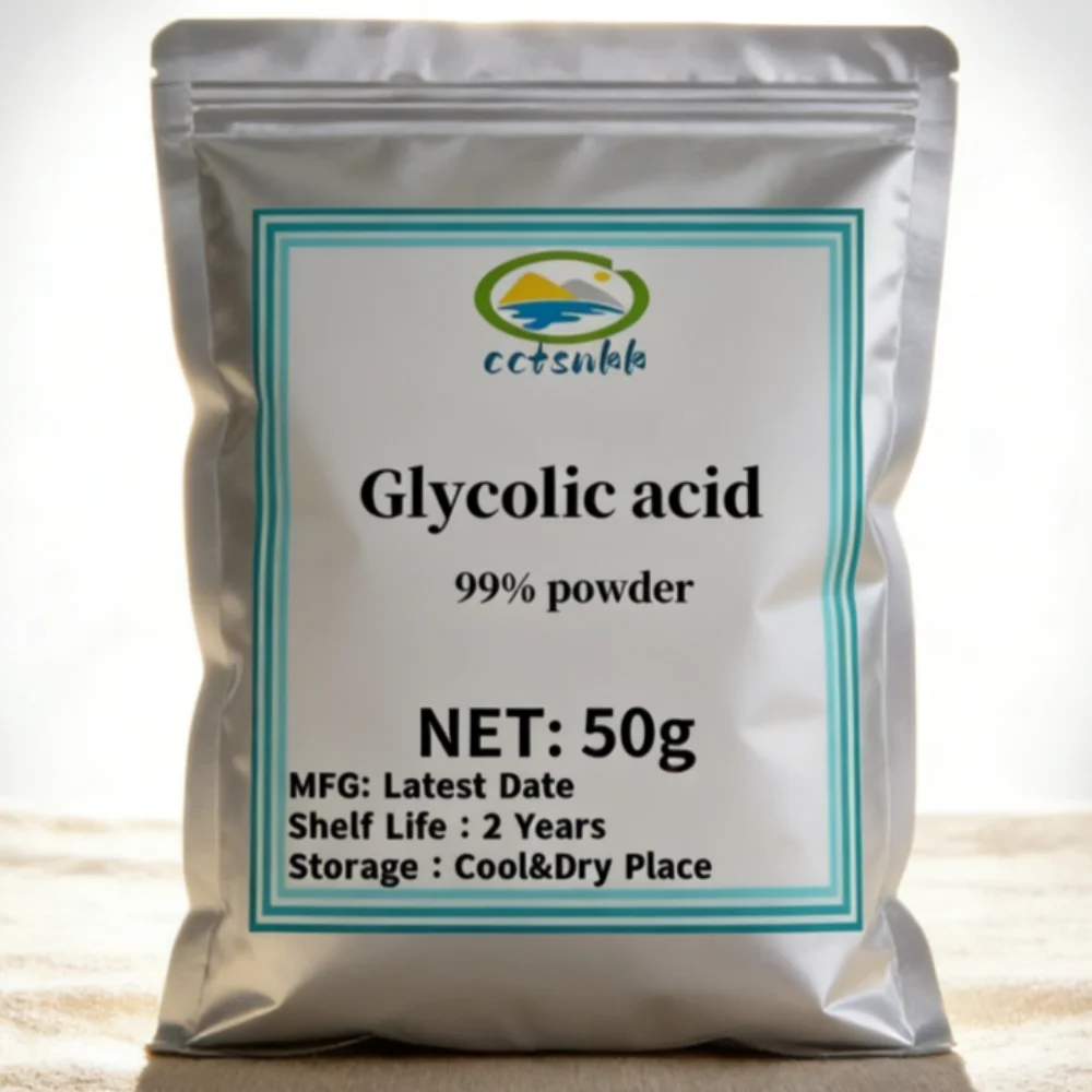 

Natural 99% Glycolic Acid Powder Skin Lightening & Brightening Cosmetic Raw Material