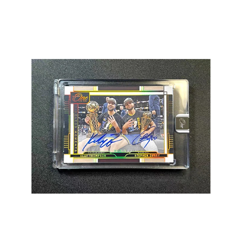 23-24 Curry GG signature homemade diy card top restoration workmanship precise color matching and redrawing