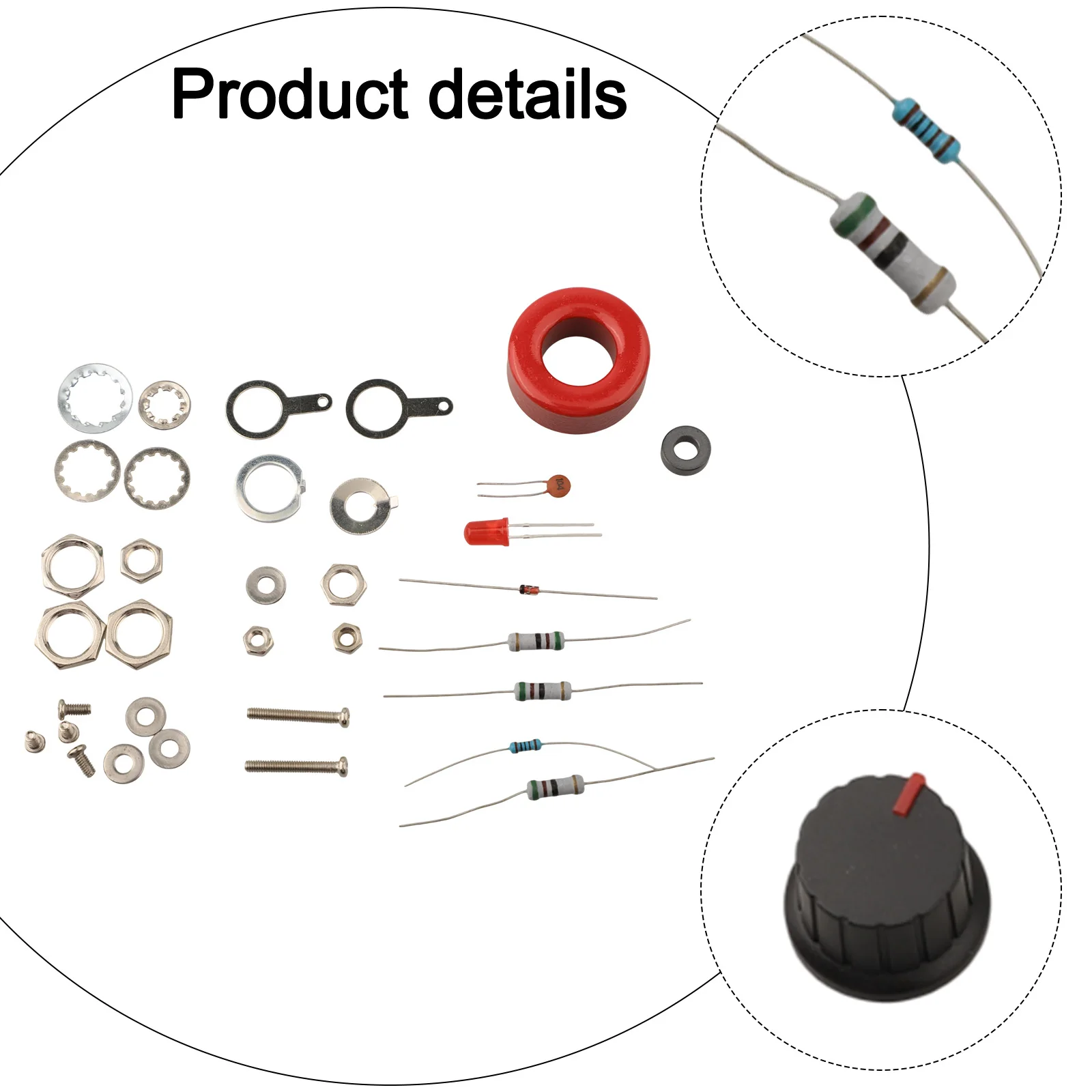 1-30MHz Manual for antenna Tuner Kit for Ham Radio for qrp DIY with Standing Wave Indicator and 30-300 Ohms Tuning Range