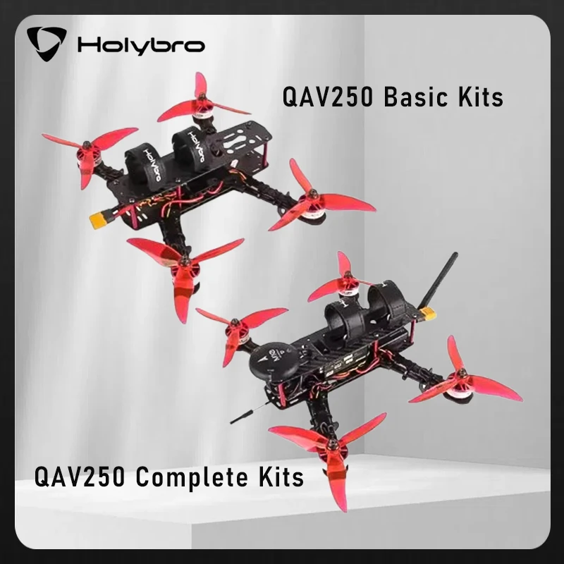 

HolyBro QAV250 Kits Pixhawk 6C Mini Basic / Полная версия с телеметрическим радиоприемником 433 МГц / 915 МГц