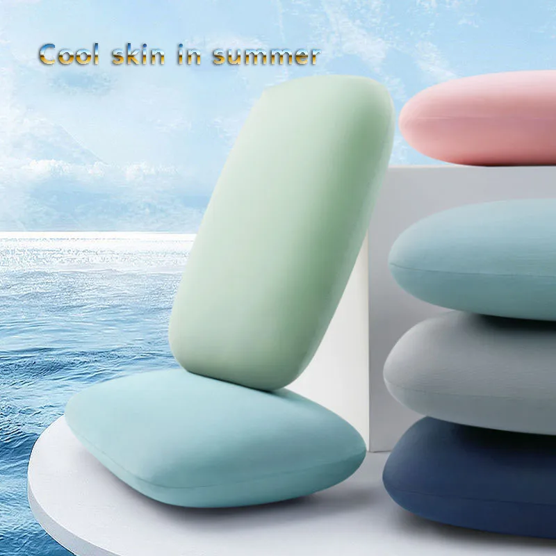 Office School Napping Device Ice Silk Napping Pillow Memory Cotton Slow Rebound Pillow Lumbar Support Soft Portable Breathable