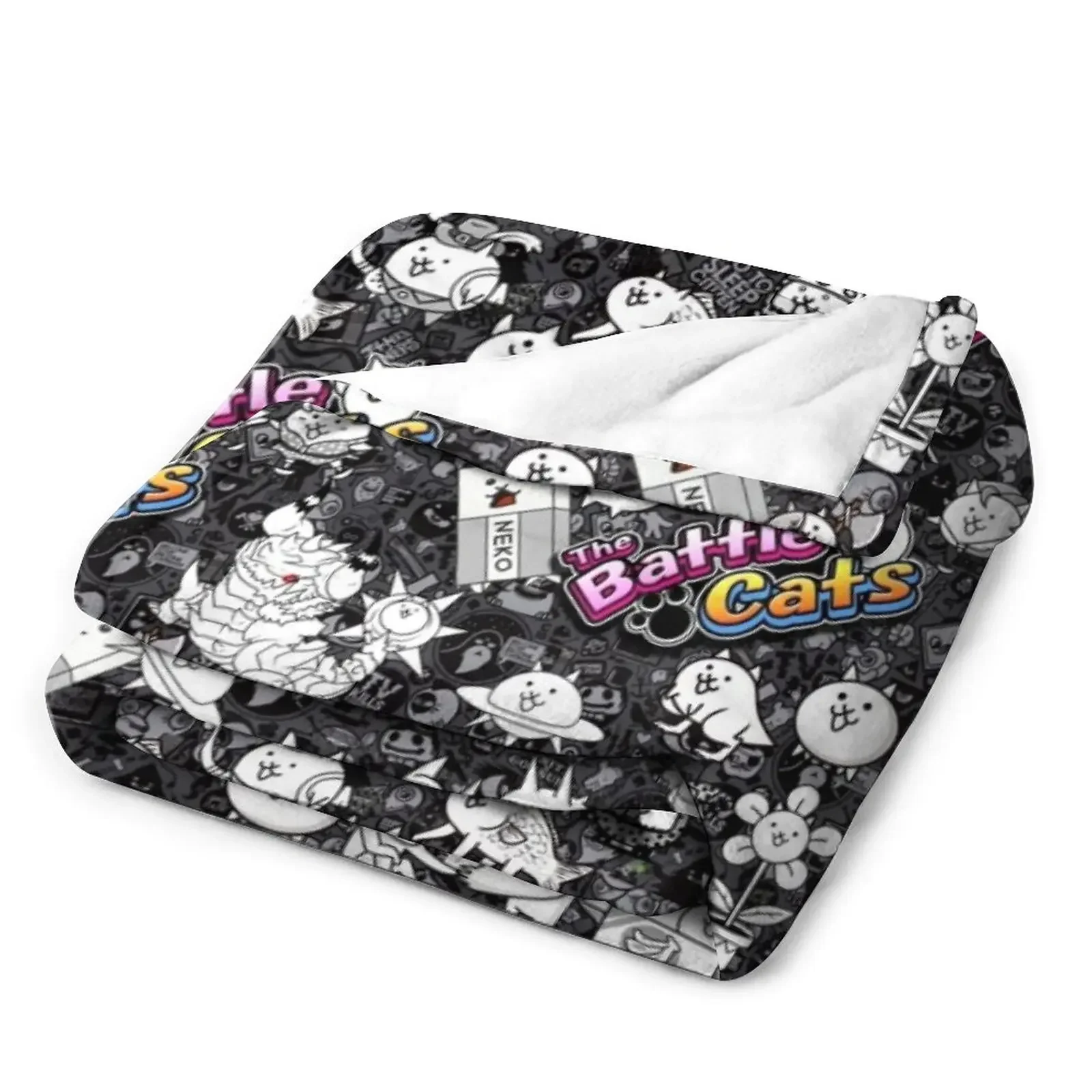 Battle Cats Throw Blanket Sofa Quilt For Sofa Blanket Fluffy