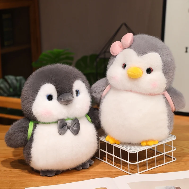 

25/35cm Soft Fat Penguin Plush Stuffed Toys Cute Couple Penguin Plush Doll Toy Home Decor Toys Birthday Present