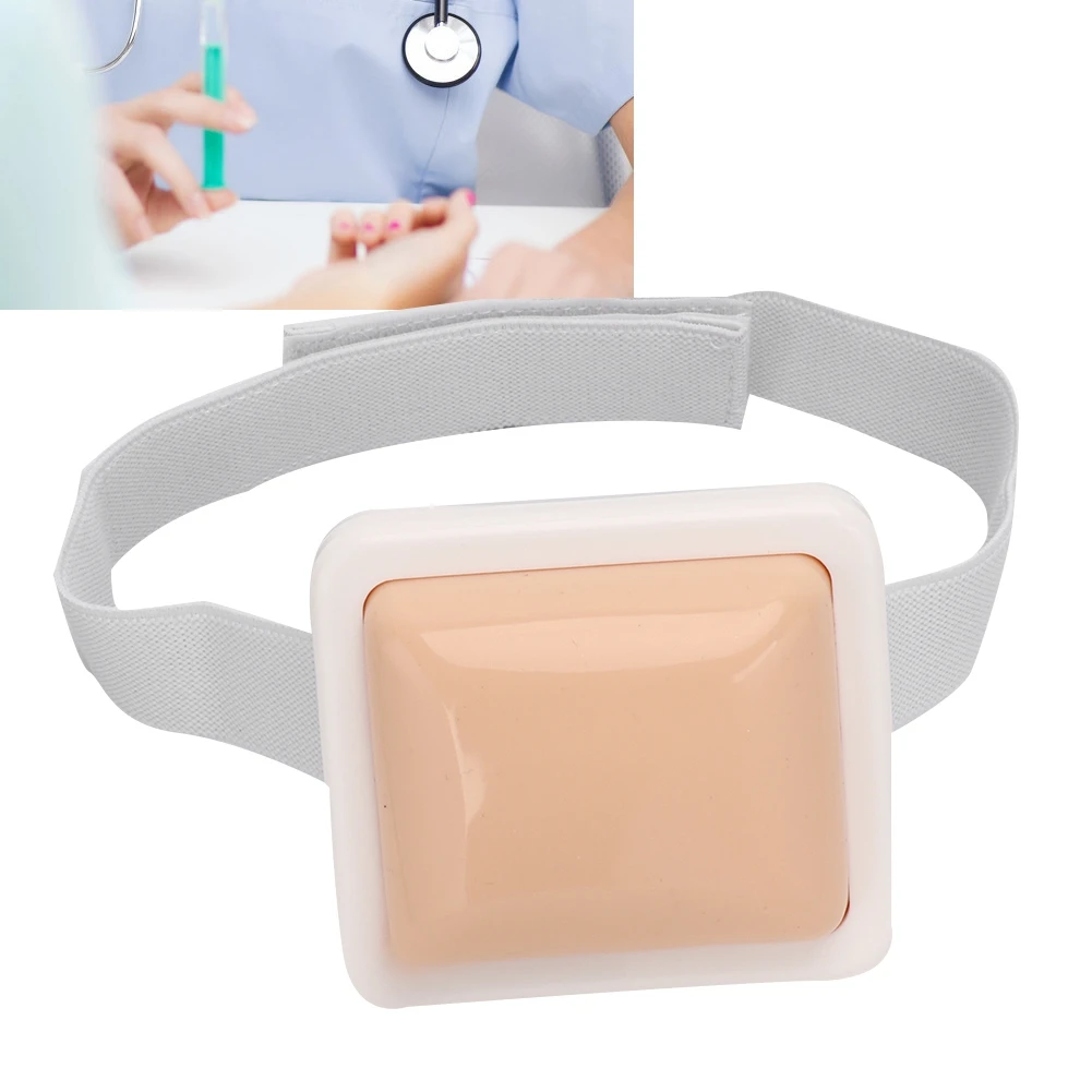 Wearable Simulation Human Skin Injection Model Training Pad Nurse  Practice Tool Nurse Practice Tool Injection Training
