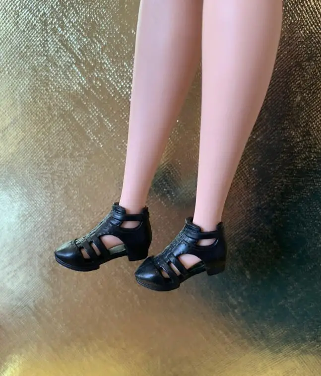 New styles toy shoes high heels flat foot shoes purple for your Tall and curvy BB dolls BBIAB1
