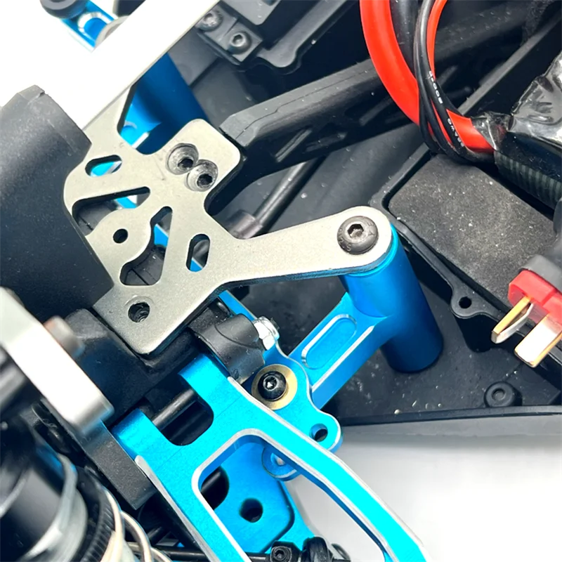 التحكم عن بعد اكسسوارات السيارات ترقية المعادن مكونات التوجيه صالح ل FS 1/8 خزان أسماك القرش الفهد الذرة ليوبارد الرعد #5