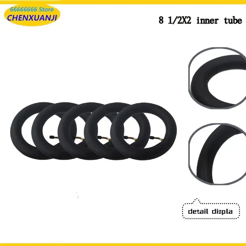8 1/2X2 inner tube curved nozzle for children's car self-propelled electric scooter