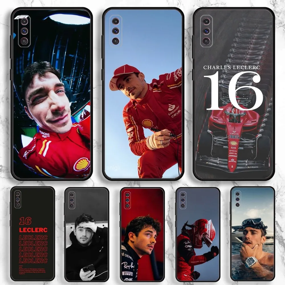 Charles Leclerc Phone Case For Samsung Galaxy A13,A21s,A22,A31,A32,A52,A53,A71,A80,A91 Soft Black Phone Cover