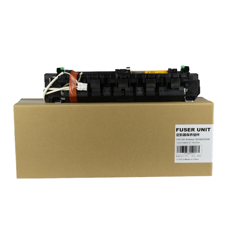 100%  Brand New Fuser Unit Premium Compatible for Konica Minolta Bizhub 195 206 235 246  Fixing Unit Fuser Assembly 110v 220v