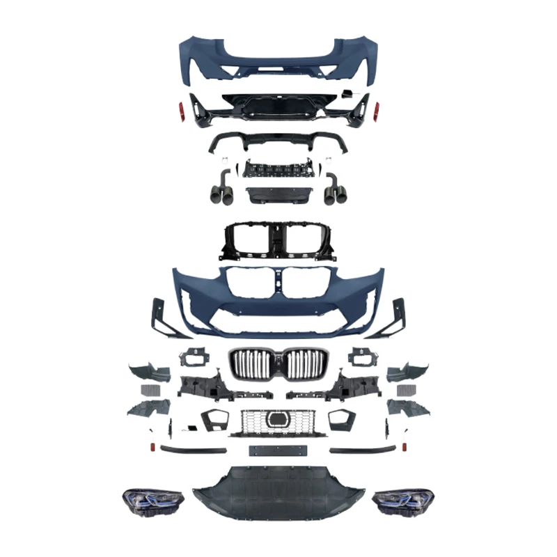 Tegrray G02-(18-21) upgrade to X4M-(2022+) old to New Body Kits Need Change Lamps Hood Headlight for 2018 2019 2020 2021