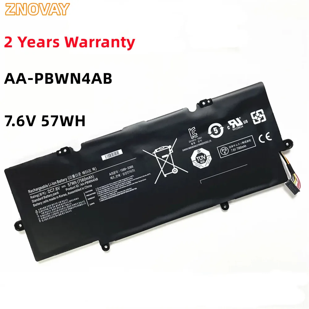 

ZNOVAY 57WH AA-PBWN4AB BA43-00360A Laptop Battery For Samsung NP530U4E NP540U4E NP730U3E-K01NL K01PL S04DE X03DE NP740U3E-A01FR