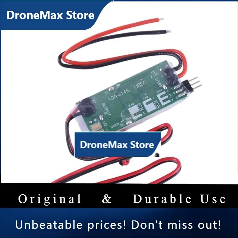 DroMaHobbywing 10A UBEC 3-14S TL2268 Step-down Module Externally Adjustable (6.0V/7.4V/8.4V)