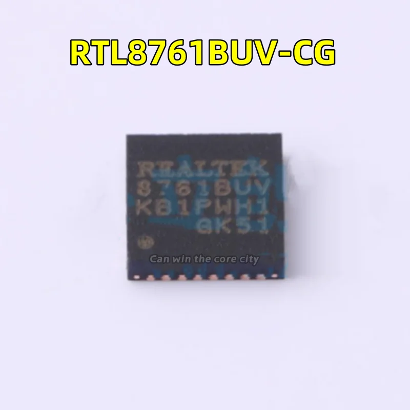 

1-100 PCS/LOT New RTL8761BUV-CG screen screen 8761BUV package: QFN-32 Ethernet chip original