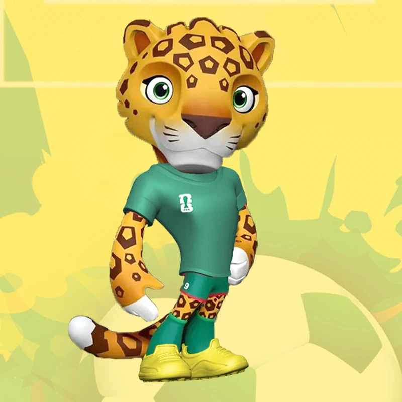 2026 كأس العالم التميمة البوب الشكل دمية تمثال الديكور الحلي البلاستيكية عمل الشكل جمع نموذج ألعاب أطفال الهدايا