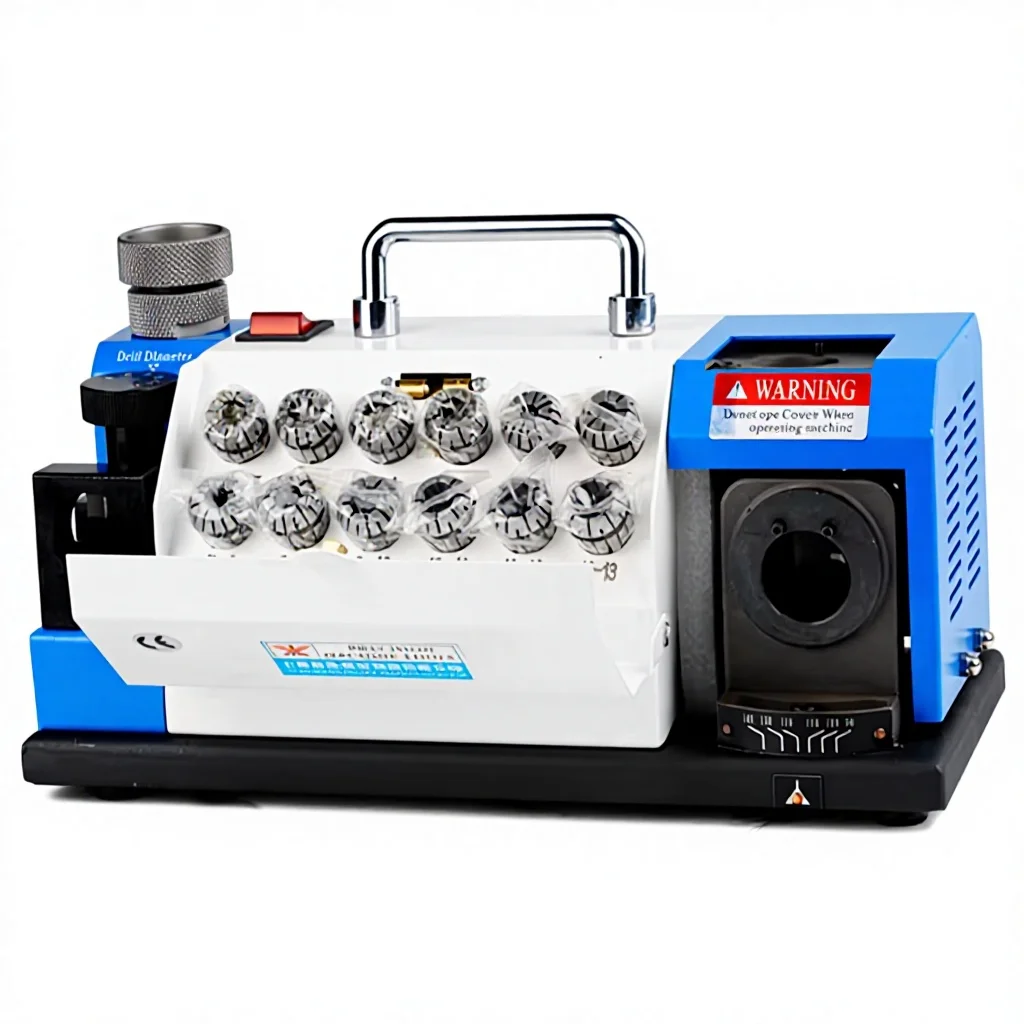 Portable 2-13mm Motor Drill Grinder, Foolproof Twist Drill Edge Sharpening Machine 220V