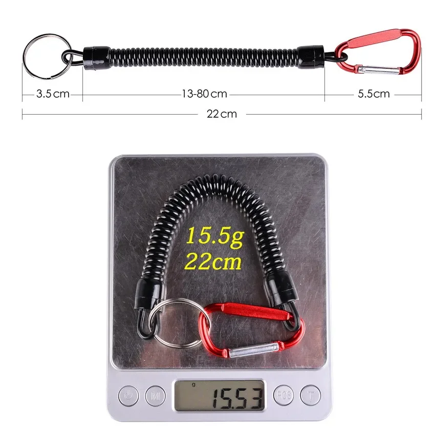 Aorace Fishing Lanyards Boating Ropes Kayak Secure Pliers Lip Grips Tackle Fish Tools Fishing Accessory