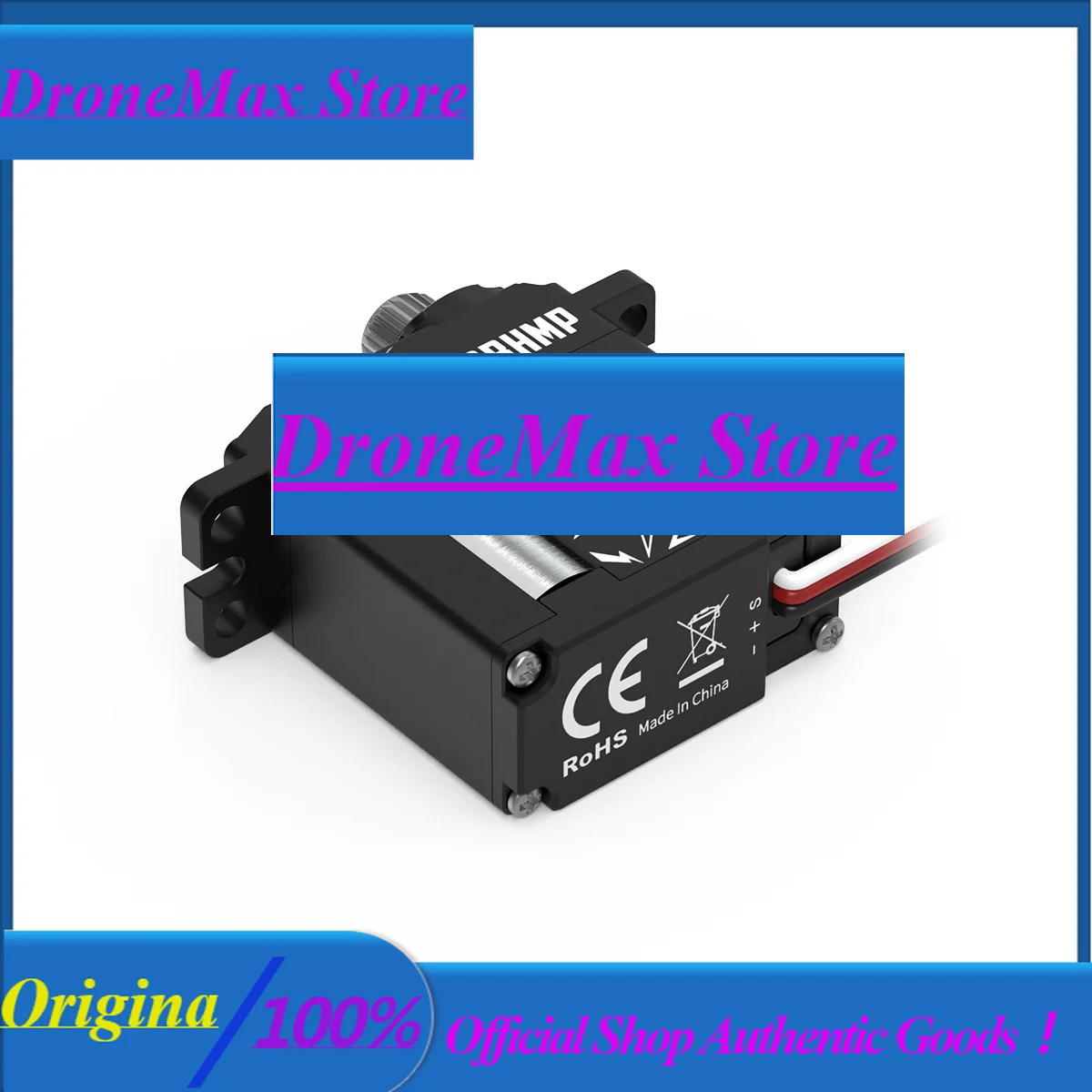 DrMasAGFRC A28BHMP Brushless Digital Servo 12kg Torque 0.05s Speed CNC Metal Case Dual Wire Exit Programmable Servo For RC Car R