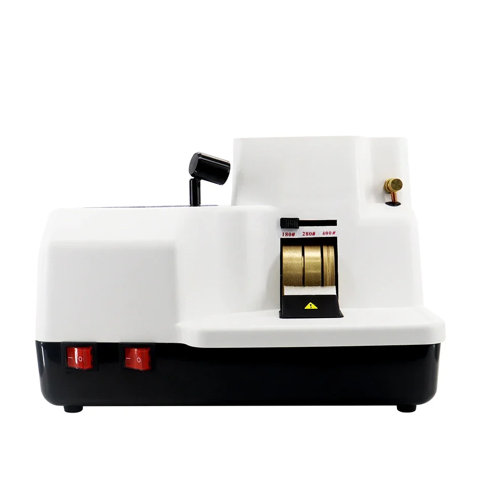 Top Quality Optical Manual Lens Edger Hand Cutting Grinder Machine With 3 Wheels CP-6A Big Power Laboratory Equipment