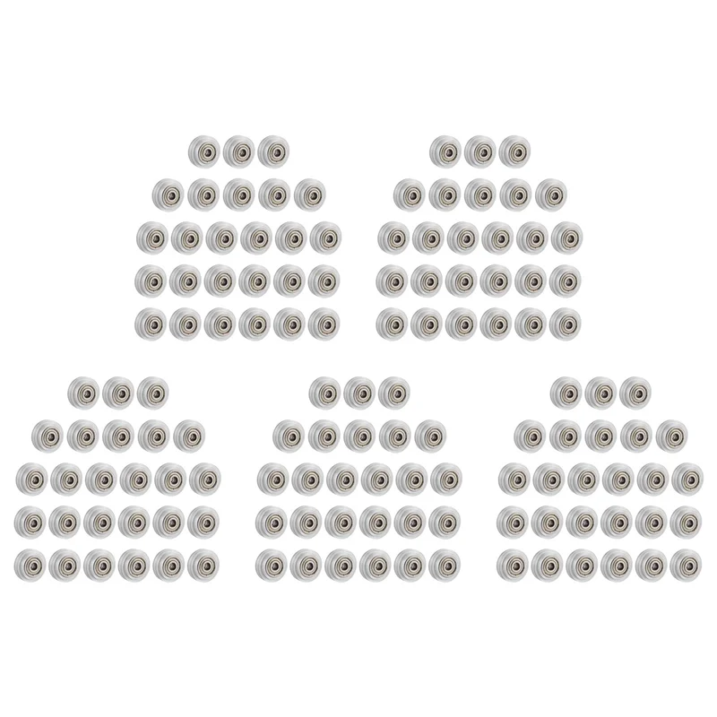 

ABT-130 шт. прозрачные шкивы 625Zz колеса пластиковый шкив пассивный круглый колесный ролик для 3D-принтера серии Creality CR-10