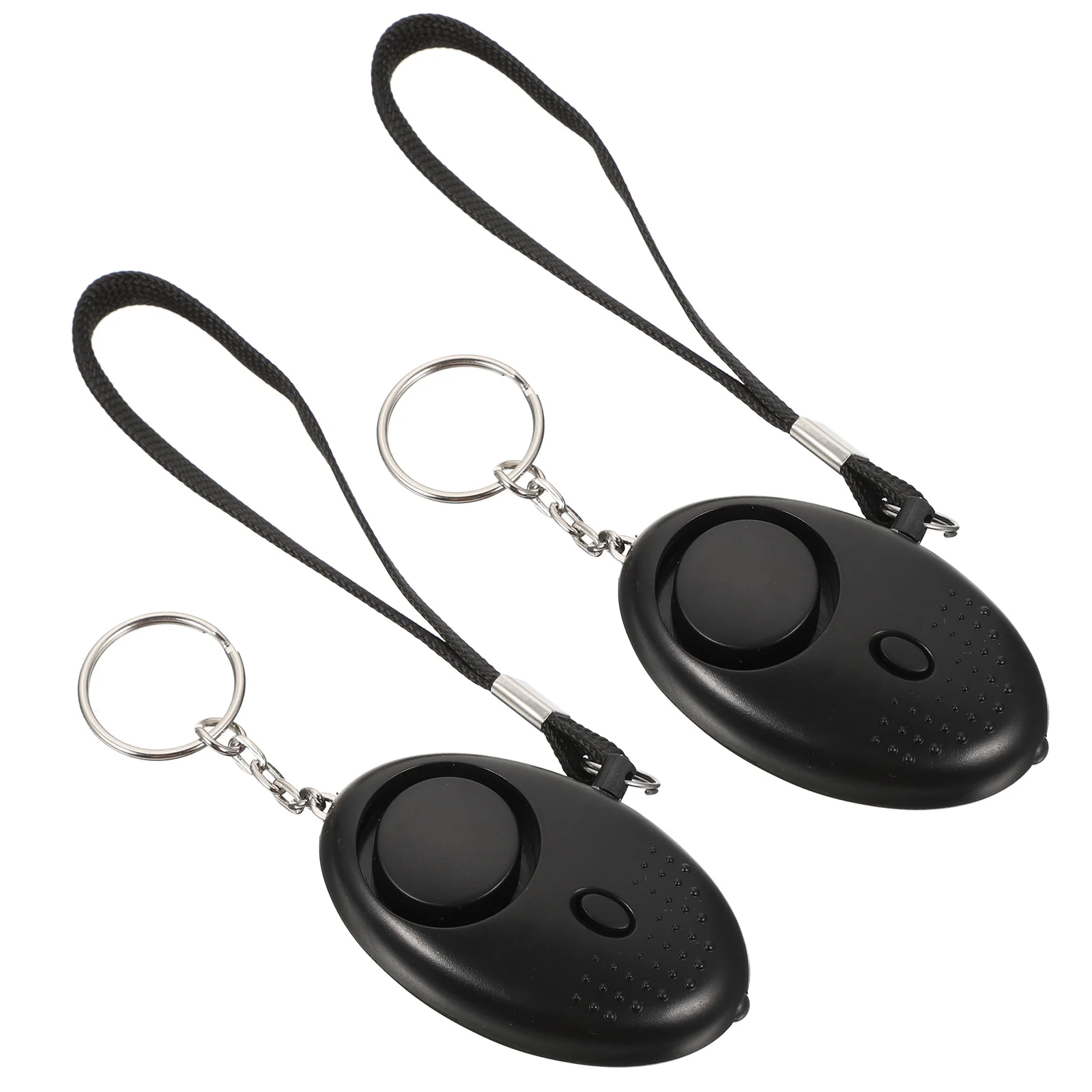 2 pcs 130Db Personal Alarm Emergency Security Led Light Safety Device For Women Elderly Joggers Night Workers