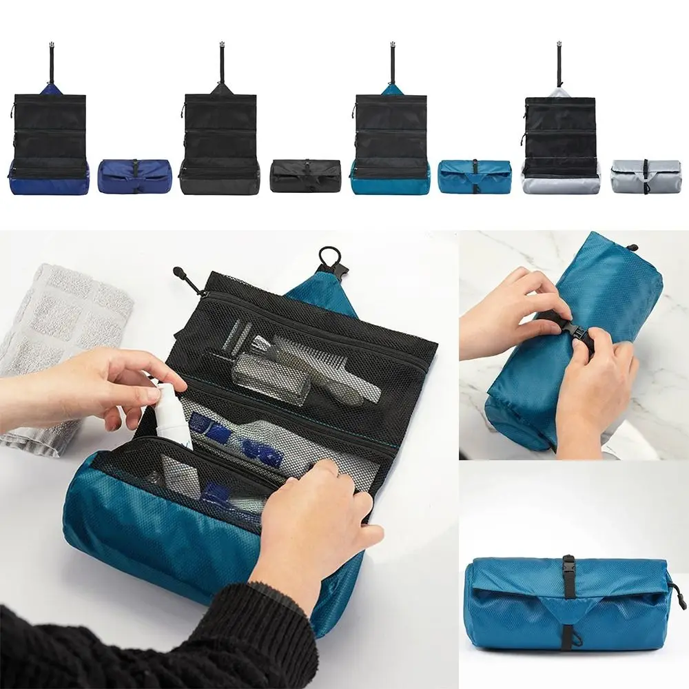 Portable Large Capacity Foldable Toiletry Bag Business Trip Waterproof Travel Wash Pouch Washing Bag Travel