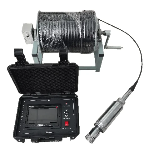 

Simple operation 200 meters deep well underwater 40 mm high quality image color water well inspection camera