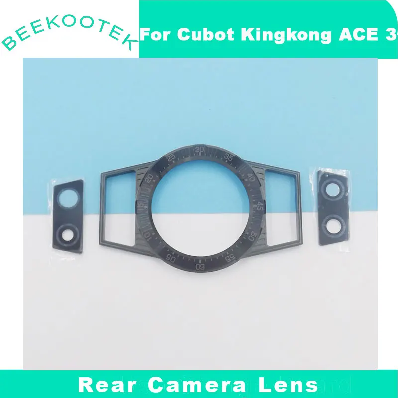 

Новый оригинальный Cubot KingKong ACE3, стеклянная крышка объектива задней камеры, декоративные детали для смартфона CUBOT Kingkong ACE 3,