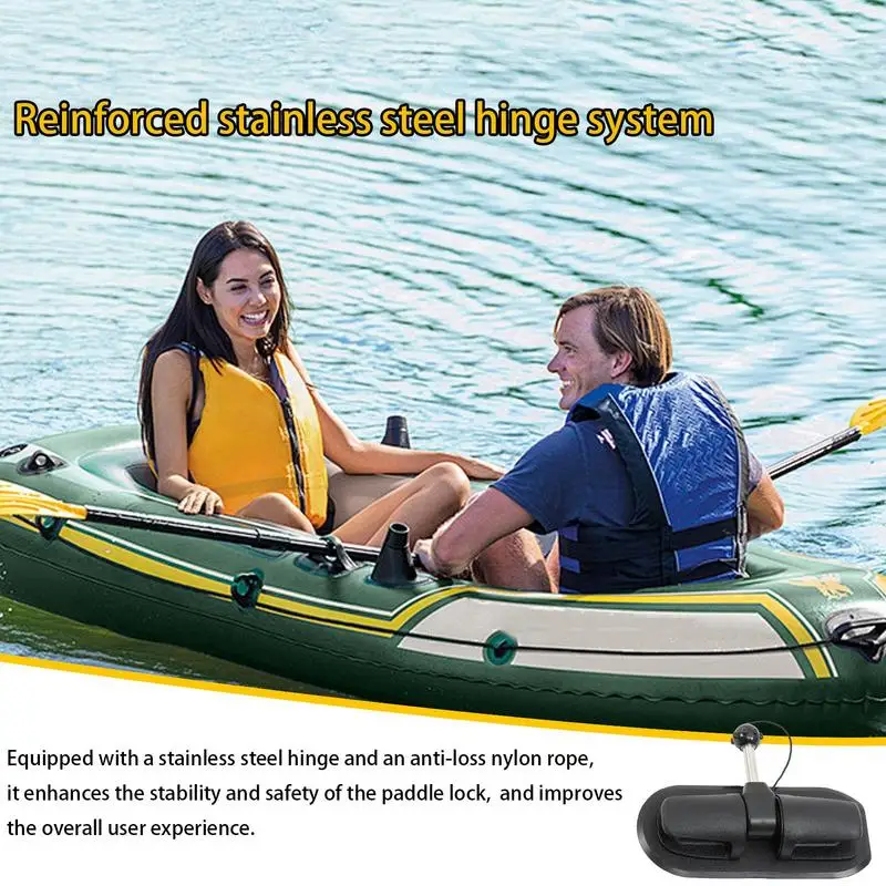 

Boat Oar Lock Patch 2 Pack Kayak Oar Lock Patch Raft Retainer Dinghy Replacement Watercraft Part Hand Crank Base For Canoe