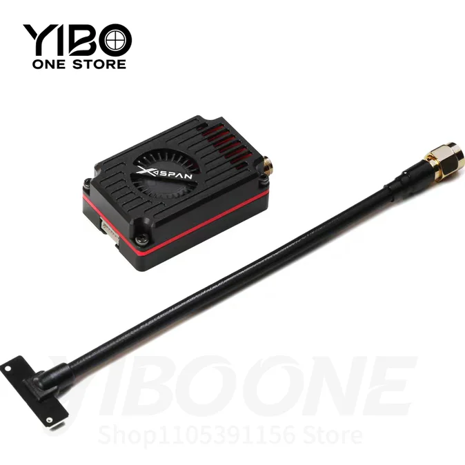 1 pcs 6.1G-7.2G 3W VTX High Power Ultra Wideband FPV Long Range Winged Crossover Aircraft Transmitter